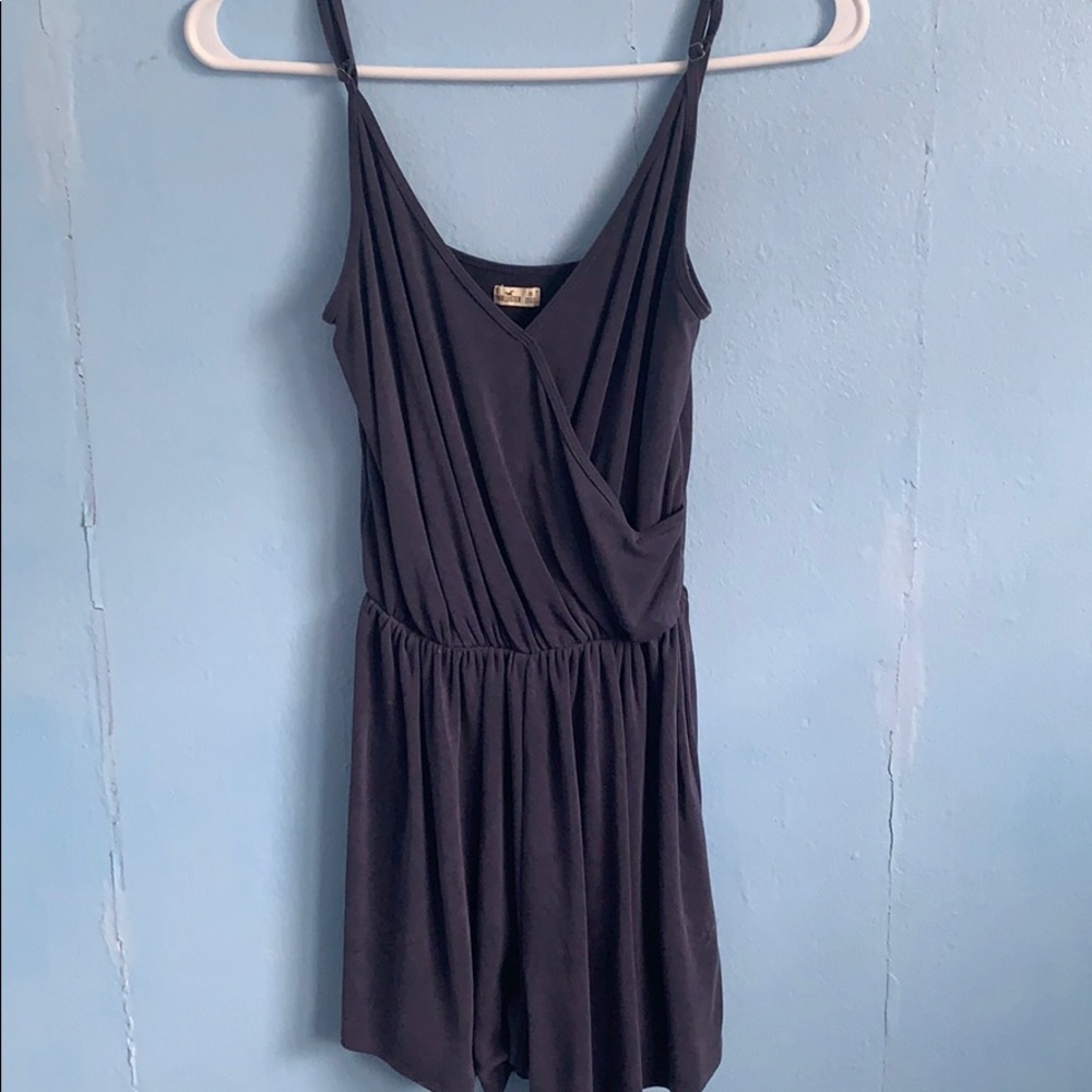 Hollister navy romper